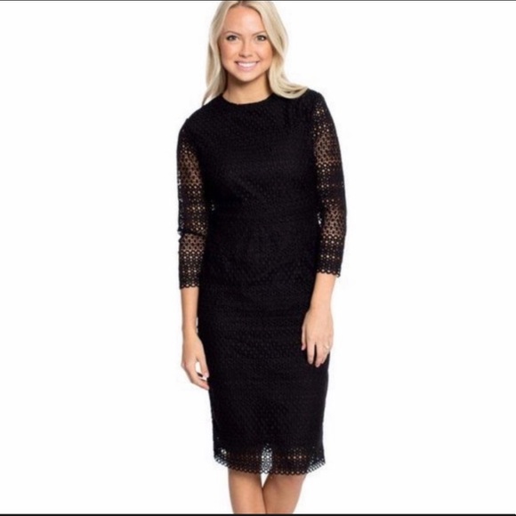 Rachel Parcell Black Lace Dress - The Emily Dress S - Picture 3 of 7